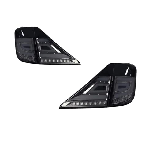 車用LEDテールライトアクセサリー トヨタ アルファード 2007-2013年式対応 オートリアフォグ DRL ブレーキ ターンシグナルランプ プラグアンドプレイ