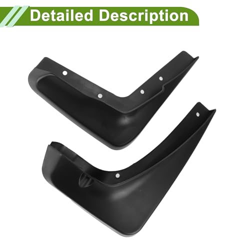 Image of Mud Flaps Splash Guards for Chrysler 300C 2013-2019 Front and Rear Mud Guards 1 Set