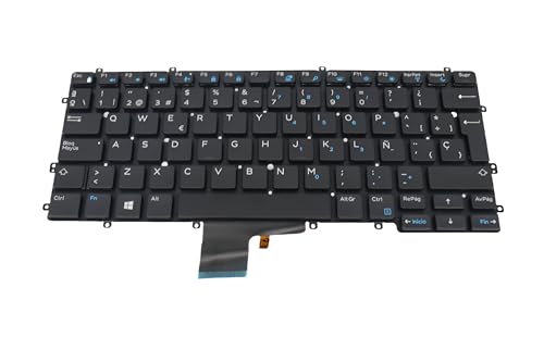 Teclado DELL Latitude E7370 P67G con acabado premium y retroiluminación 2