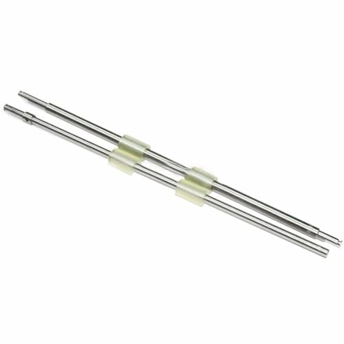 2PCS Feed Roller Kit, Scanner Replacement Parts with Shaft, Compatible with Fujitsu Scanner Fi-6110,...