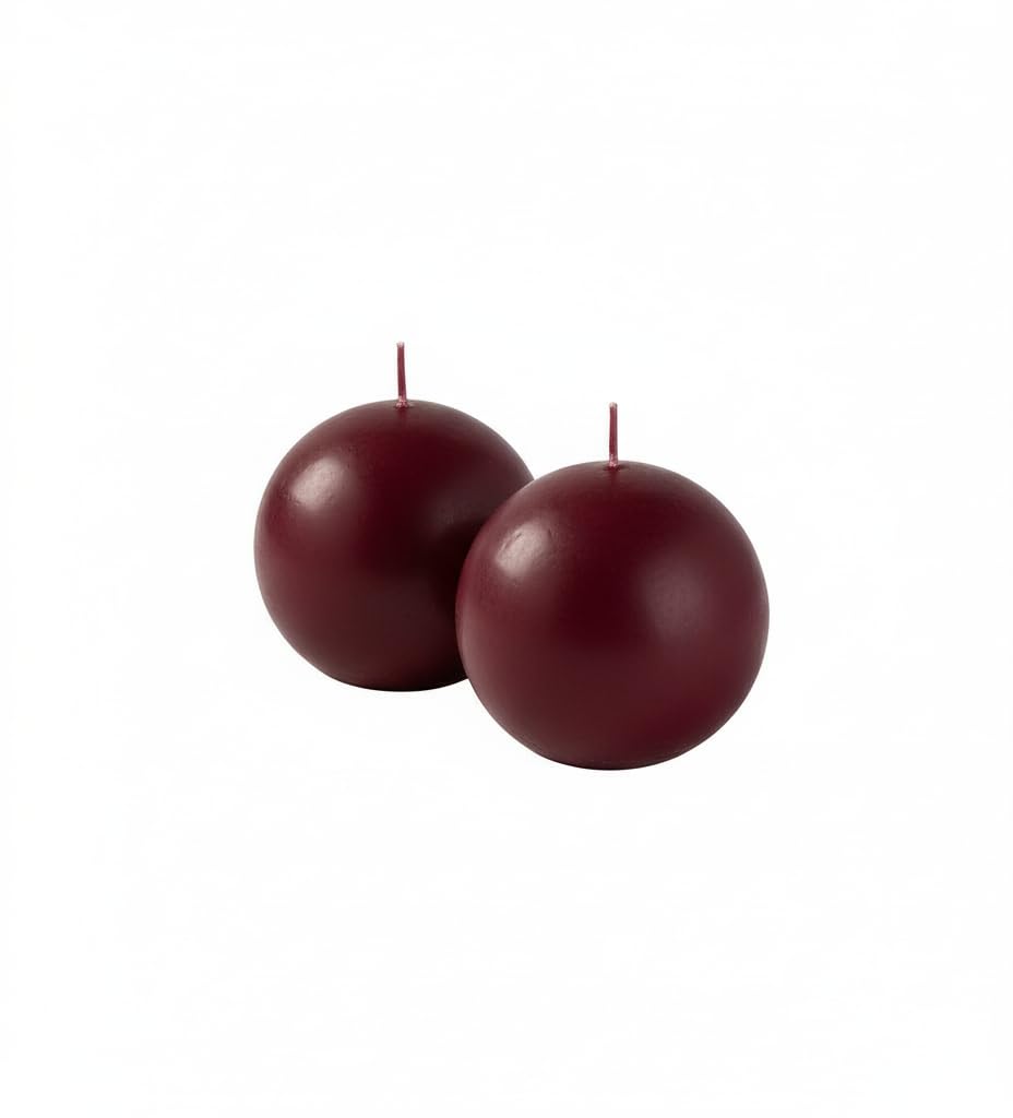 Risthò 56209_28 Candles, Wax, Burgundy, One Size