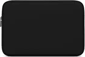 Capa para Notebook 15,6 Polegadas com Revestimento em Espuma - Compatível com Dell, HP, Lenovo, Acer e Samsung - Premium Ajustável (Preto)