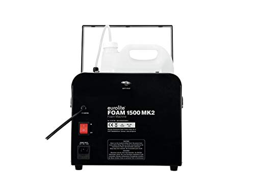 Máquina de espuma EUROLITE Foam 1500 MK2 con control remoto y tanque de 5 litros 3