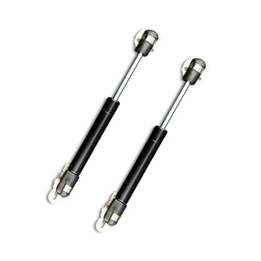 Apexstone 80N/18lb 7 Inch Gas Strut 80N Gas Strut 7 Inch Gas Strut Cabinet 80N Gas Spring Gas Shocks Lift Supports Lid Stay, Set of 2