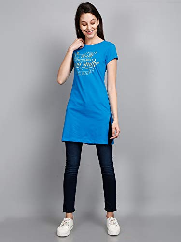 Image of FLEXIMAA Women's Half Sleeve T-Shirt - P