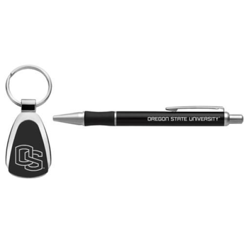 LXG Oregon State Beavers Pen And Keytag Gift Set