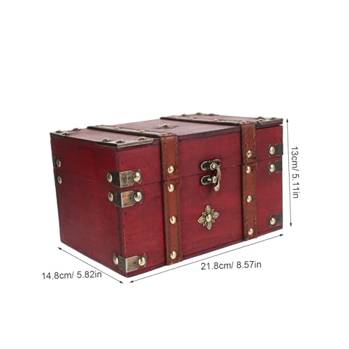 Coffre de rangement bois à serrure pour ne plus perdre vos petits objets