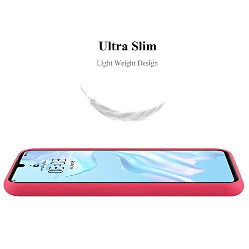 Cadorabo Custodia per Huawei P30 in CANDY ROSSO