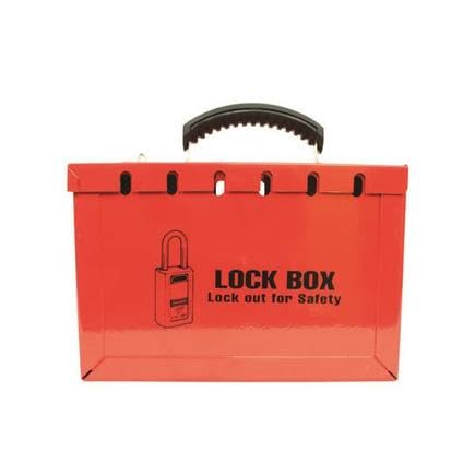 Group Lockout Boxes - 12 Lock Lockout Box