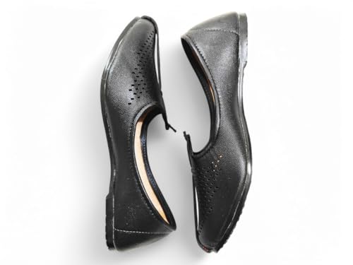 Image of Vestra Aura Ventura Men's Ethnic Mojari Premium Handmade Traditional Footwear Laser Cuts