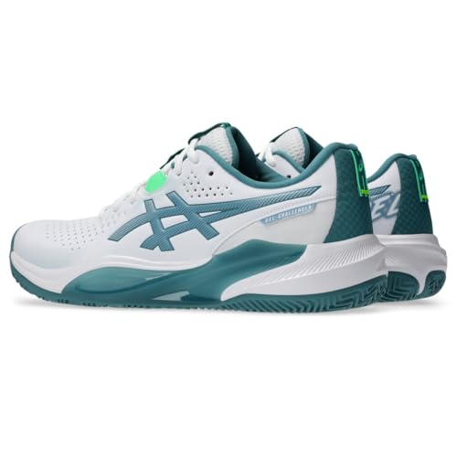 ASICS Men's Gel-Challenger 15 Padel Tennis Shoes, 14, White/Misty Pine - image 3