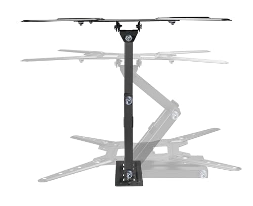 Image of Manhattan Full Motion TV Wall Mount - Articulating Arm for 23-55 TVs, Space-Saving Design, +90 Swivel & Cable Management, Durable Steel - 462624