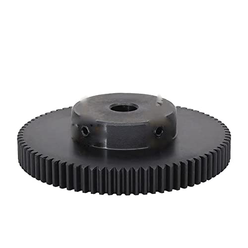 Engrenage 1M 100T acier SC45 alésage 12 mm évite la casse mécanique