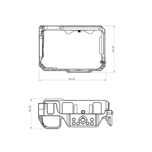 Image of Camera Cage Aluminum Vertical Horizontal Rig for Camera Stabilizer (for Z6III /Z5 /Z6 /Z7 /Z6II /Z7II)