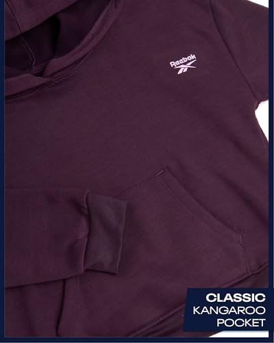 Reebok Girls Jogger Set - 2 Piece Matching Sweat Set with Pullover Hoodies and Athletic Joggers for Girls4