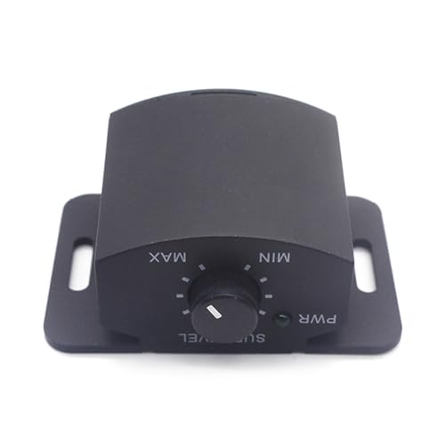 HeOTER amplificador de repuesto y control de subwoofer con conector de 6 pines 7