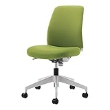 コクヨ オプティ デスクチェア 事務椅子 ロータイプ C02-W102CU-E1Q4Q41 背座:ライトオリーブ 【お客様組立】