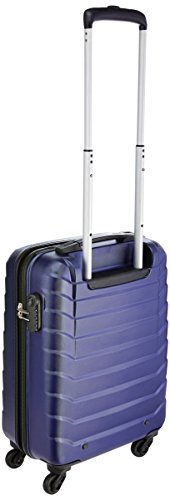 Image of Aristocrat Cabin Polycarbonate 56Cm Hard Suitcase (Juke55Tmib Blue) With 360 Degree Wheels