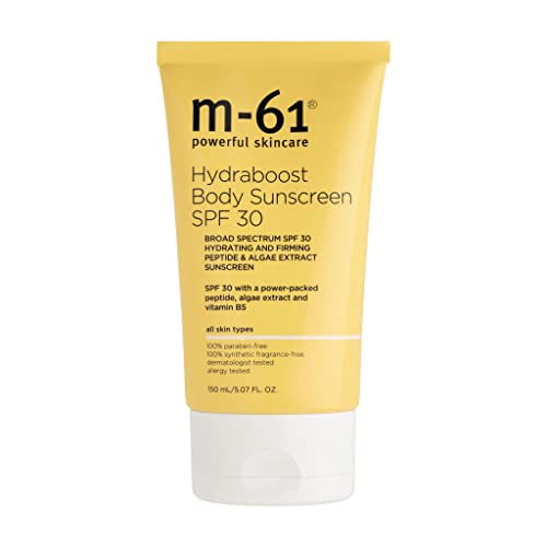 m-61 Hydraboost Body Sunscreen SPF 30 - Broad spectrum SPF 30 hydrating and firming algae extract and peptide body sunscreen