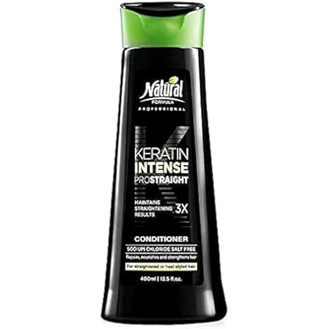 Natural FORMULA Keratin Intense Hair Conditioner Sodium Chloride Free Keratin Infused Conditioner - Repair Treatment For Frizz-Free Straightened Hair Retains Straightening Results 3x - 13.5oz Cover