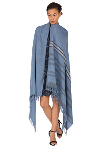 likemary Bufanda Pashmina Mantón Mujer de Lana Merina Cover