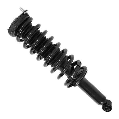 Image of Detroit Axle - 6pc Suspension Kit for 2000-2004 Subaru Outback, 4 Front Rear Struts with Coil Spring Assembly 2 Front Sway Bar End Links 2001 2002 2003 Replacement