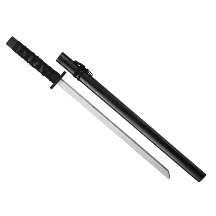 Bokken Decorativa para Deporte de Katana | Espada Decorativa o Juego de Madera. Uso exlusivo Deportivo. Color: Negra.