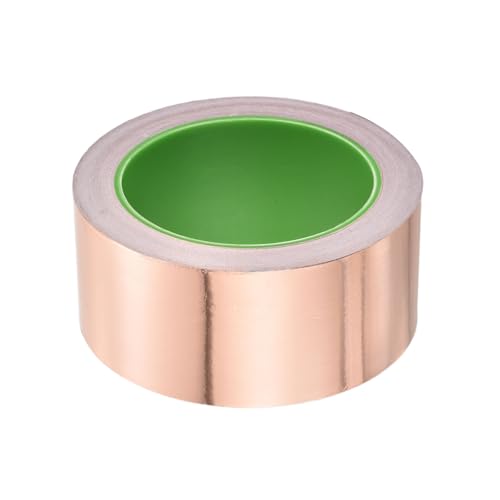 Image of PATIKIL Copper Foil Tape 1.97 Inch x 66 Feet 0.05mm Thick Double Sided Conductive Adhesive EMI Shielding for Electronics, Circuits, Grounding