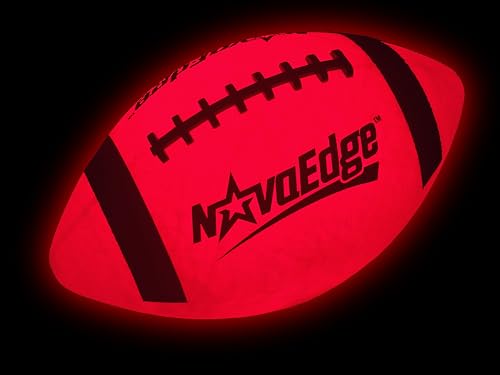 NovaEdge LED Football – Junior Size 6 Rechargeable Light Up Ball