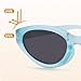 WAYIKK Cat Eye TR Frame Children's Folding Sunglasses Outdoor UV Protection Sunscreen Children's Sunglasses,1