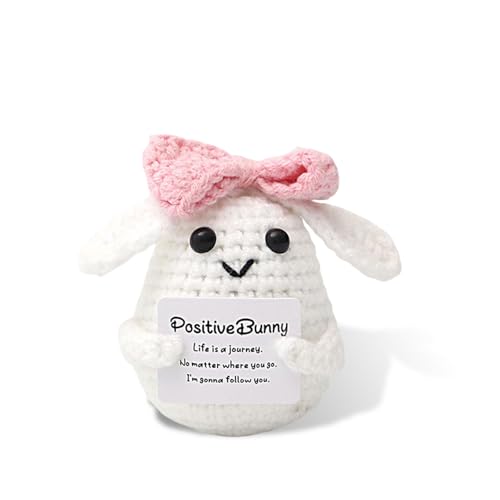 Positiver conejo tejido a mano