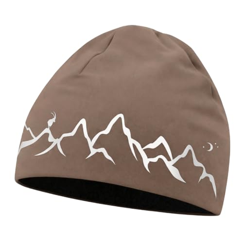 Gipfelgaudi Sportmütze Atmungsaktive Laufmütze für Damen & Herren | Leicht schnelltrocknend & eng anliegend | Perfekt für Laufen Wandern & Radfahren (Kastanie)