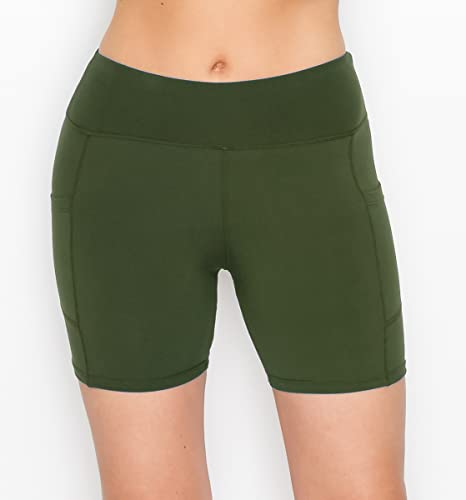 Image of ALWAYS Women's Super Soft Biker Shorts - 3 inch / 5 inch / 8 inch High Waisted Yoga Running Dance Spandex Shorts