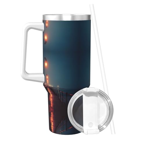 Pier Lights Printer Vaso Acero Inoxidable 40oz miniatura 2