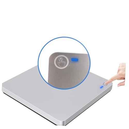 Levemolo Grabadora USB externa CD DVD delgada y portátil miniatura 5