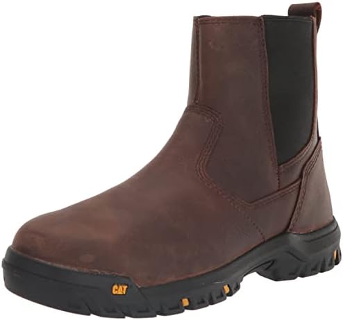 Cat Footwear Men's Wheelbase Steel Toe Work Boot, Clay, 10.5
