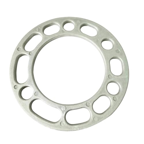Entretoise hubcentrique en alliage d'aluminium avec usinage de précision 6 trous