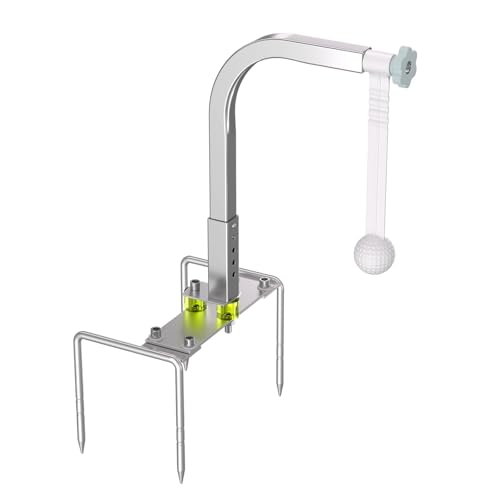 Golf Swing Trainer, Portable Golf Training Aid, Durable Golf Practice Equipment With 5 Adjustable Height, Indoor Outdoor Golf Training Equipment Accessories, Golf Gifts For Men Women Golf Lovers