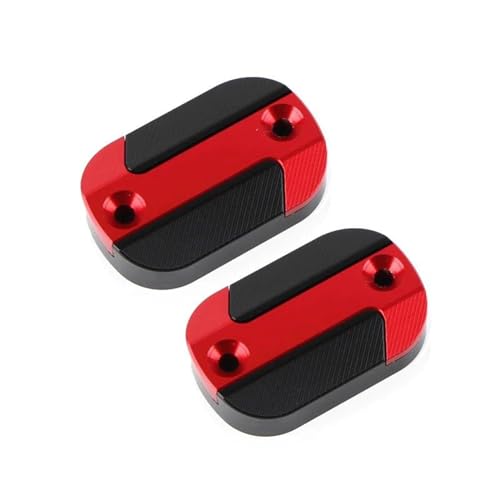 Tapa depósito líquido frenos NVX155, el accesorio rojo ideal para tus rutas en moto