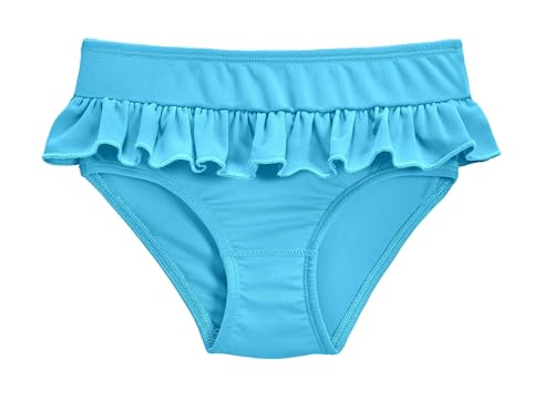 Image of City Threads Made in USA Girls' Swimwear Ruffle Swim Briefs Bikini Bottoms Beachwear Swimming Suit