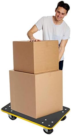 Stanley MS572 Moving Dolly Transport Aid Black