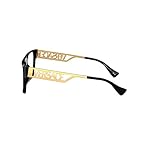 Versace VE 3326U GB1 Black/Gold Plastic Rectangle Eyeglasses 55mm - Image 3