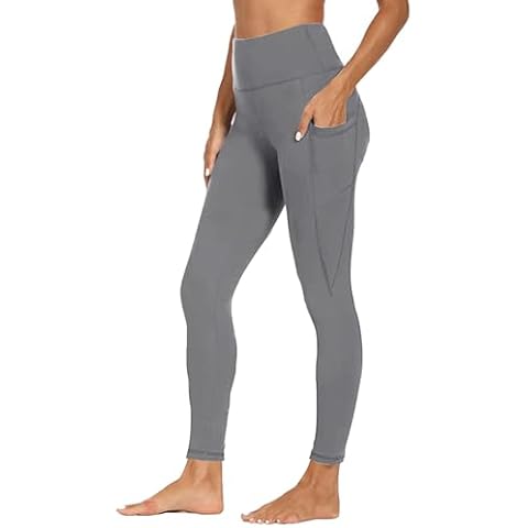 High Waist Yoga Pants with Pockets Cover
