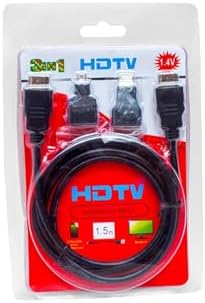 DESTE ELEKTRONİK 1.5 Metre 3lü Set Hdmı Kablo Mıcro Hdmı Hdmı*mini Hdmı Hdmı Set Hdmı Kablo Mıcro Hdmı Hdmı*mini - Görsel 3