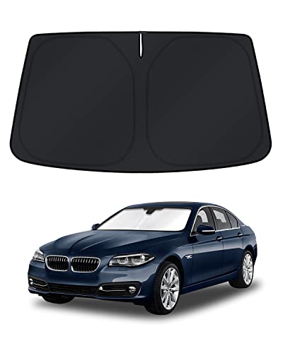KUST Windshield Sun Shade for BMW 5 Series G30 G31 2017-2021 2022 2023 Window Accessories Shade Sun...