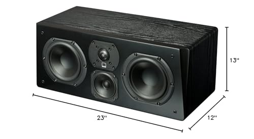 Image of SVS Prime Center Speaker - Premium Black Ash
