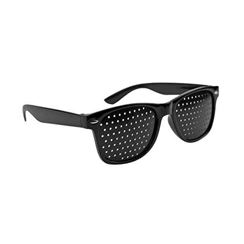 Suneast Gafas de ejercicio de ojo, visión para mejorar la vista y mejorar la vista unisex, antifatiga, para el fortalecimiento del entrenamiento de la vista - negro - estilo 1 Cover