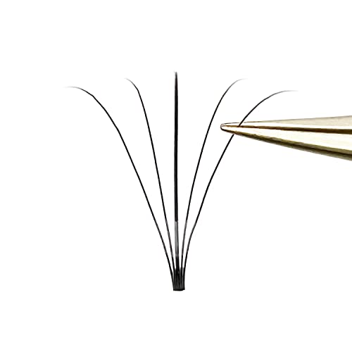 Ventilateurs hybrides 5D extensions de cils russes pré-fabriqués D Curl Mixed
