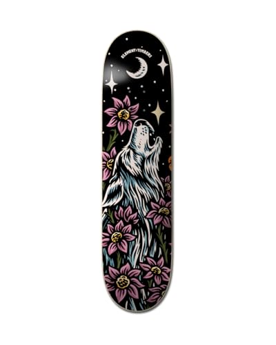 Element x Timber! 8' Late Bloomers Wolf - Tabla de Skate - Unisex - One Size - Multicolor