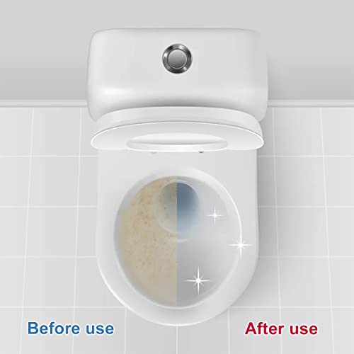 Image of KIISIISO Toilet Bowl Cleaner Tablets, 12 PACK Commercial Household Bathroom Cleaners, Automatic Toilet Tank Cleaners Deodorizers